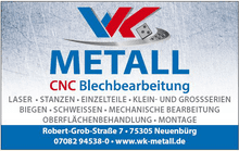WK Metall GmbH CNC Blechbearbeitung Logo