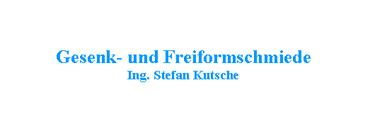 Gesenk- und Freiformschmiede Kutsche GmbH Logo