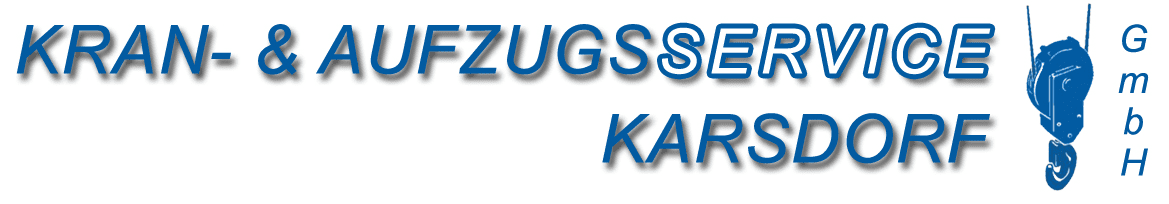 Kran-& Aufzugsservice GmbH Karsdorf Logo