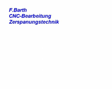 Barth CNC-Bearbeitung Logo